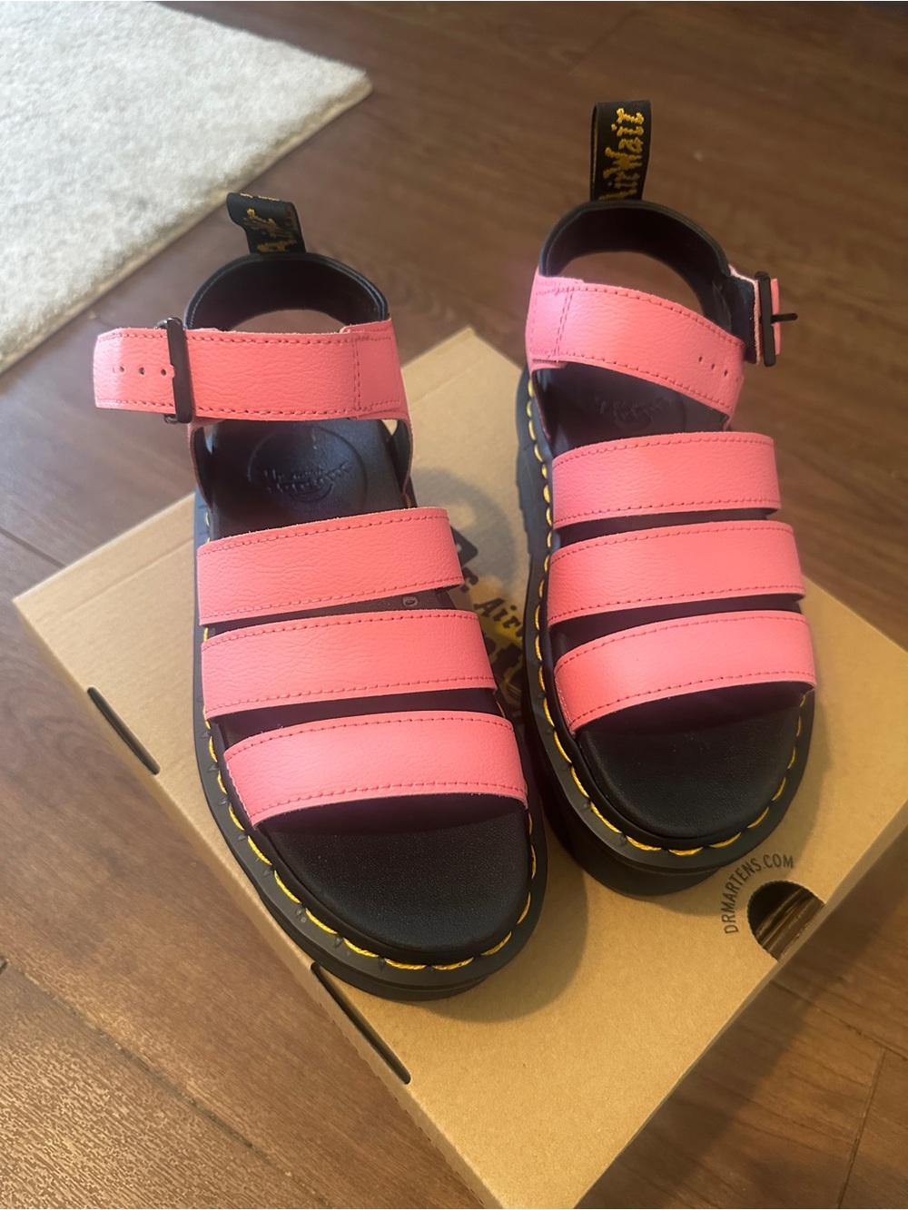 Dr. Martens Womens Blaire Quad platform sandal - Picture 2 of 8